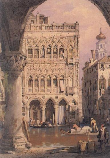 C'a d'Oro,Venice, Samuel Prout